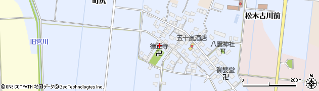 福島県会津坂下町（河沼郡）福原（七枚畑）周辺の地図