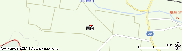 福島県猪苗代町（耶麻郡）磐根（西向）周辺の地図