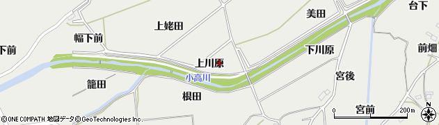福島県南相馬市小高区小屋木（上川原）周辺の地図