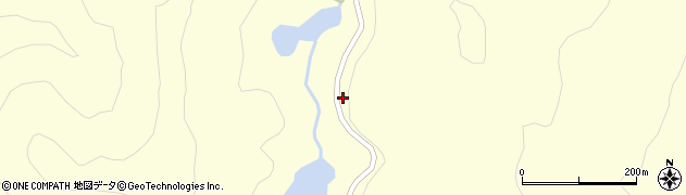 福島県西会津町（耶麻郡）睦合（沼頭丙）周辺の地図