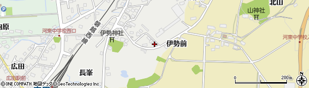 福島県会津若松市河東町広田東155周辺の地図