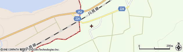 福島県会津坂下町（河沼郡）坂本（西ノ屋敷）周辺の地図