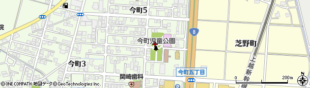 今町児童公園周辺の地図