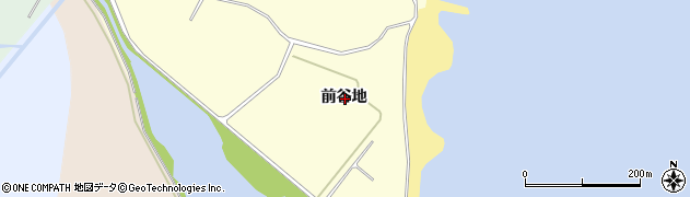 福島県南相馬市小高区村上前谷地周辺の地図