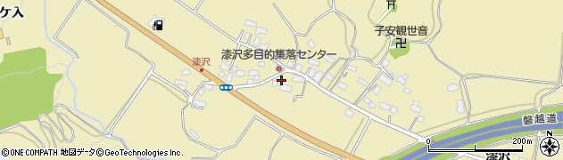 福島県会津若松市河東町八田（前田乙）周辺の地図
