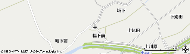 福島県南相馬市小高区飯崎坂下周辺の地図