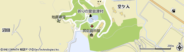 福島県会津若松市河東町東長原（堂ケ入丙）周辺の地図