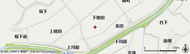 福島県南相馬市小高区小屋木（下姥田）周辺の地図