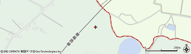 福島県磐梯町（耶麻郡）更科（上大東）周辺の地図