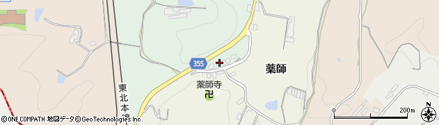 福島県二本松市西町80周辺の地図