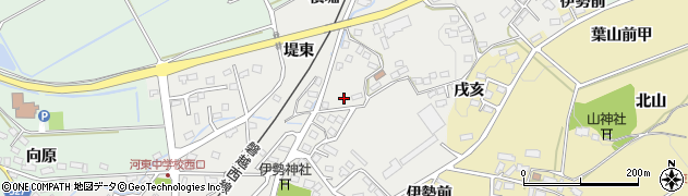 福島県会津若松市河東町広田東29周辺の地図