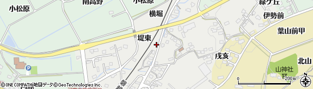 福島県会津若松市河東町広田東21周辺の地図
