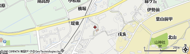 福島県会津若松市河東町広田東45周辺の地図