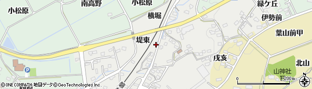 福島県会津若松市河東町広田東20周辺の地図