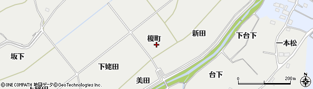 福島県南相馬市小高区小屋木（榎町）周辺の地図