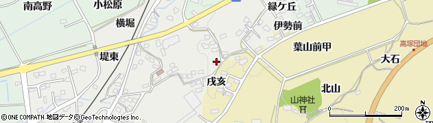 福島県会津若松市河東町広田東75周辺の地図