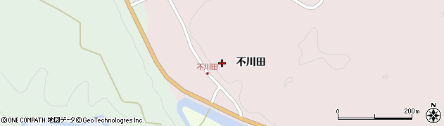 福島県二本松市戸沢（不川田）周辺の地図