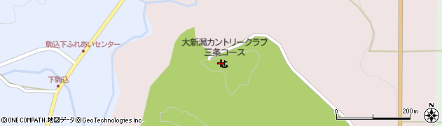 大新潟カントリークラブ三条コースコース管理事務所周辺の地図