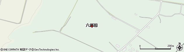 福島県耶麻郡磐梯町更科六郎原周辺の地図