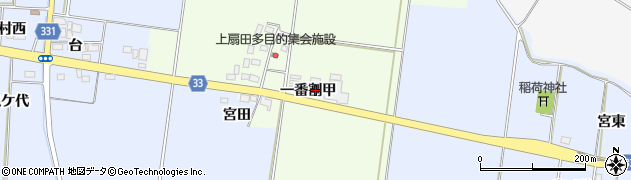 福島県湯川村（河沼郡）田川（一番割）周辺の地図