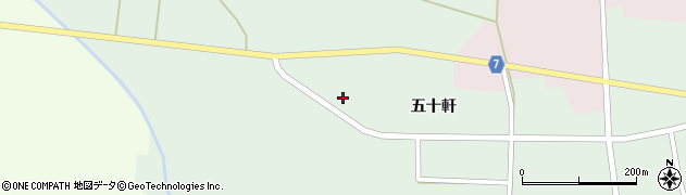 福島県耶麻郡猪苗代町三ツ和西林周辺の地図