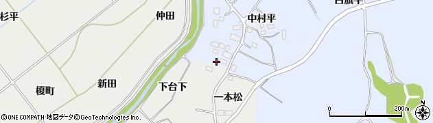 福島県南相馬市小高区吉名中村平57周辺の地図