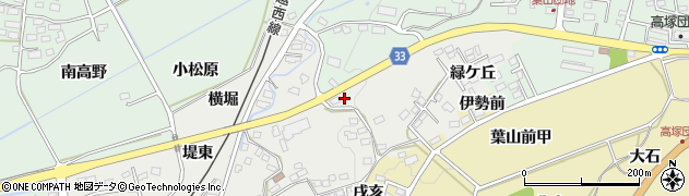 福島県会津若松市河東町広田東94周辺の地図