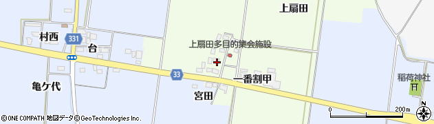 福島県湯川村（河沼郡）田川（上分）周辺の地図