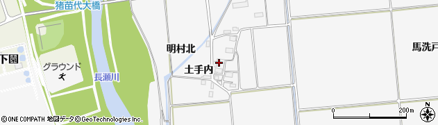 福島県猪苗代町（耶麻郡）八幡（土手内）周辺の地図
