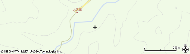 福島県西会津町（耶麻郡）野沢（家ノ向甲）周辺の地図