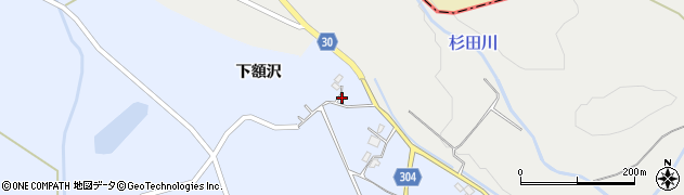 福島県大玉村（安達郡）玉井（畑中）周辺の地図