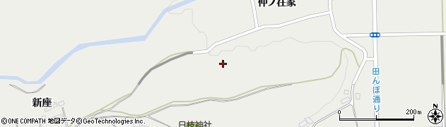 福島県大玉村（安達郡）大山（中林）周辺の地図