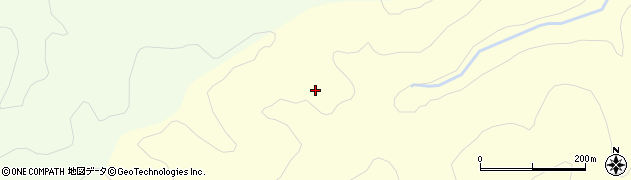 福島県西会津町（耶麻郡）下谷（笠松戊）周辺の地図
