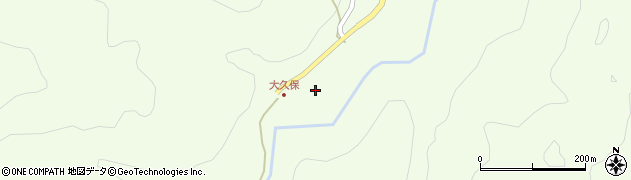 福島県西会津町（耶麻郡）野沢（中坪甲）周辺の地図