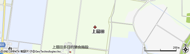福島県湯川村（河沼郡）田川（上扇田）周辺の地図