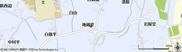 福島県南相馬市小高区吉名（地蔵堂）周辺の地図