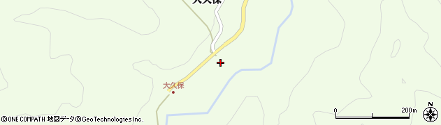 福島県西会津町（耶麻郡）野沢（大久保甲）周辺の地図