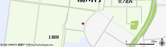 福島県湯川村（河沼郡）清水田（団子渕丙）周辺の地図