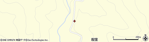 福島県西会津町（耶麻郡）睦合（下浦丙）周辺の地図