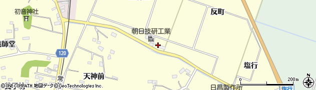 福島県南相馬市小高区岡田（西仲田）周辺の地図