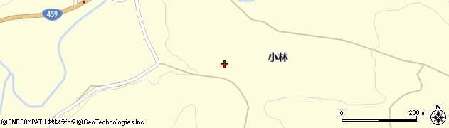 福島県二本松市田沢山口周辺の地図