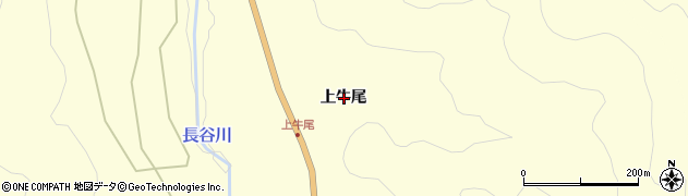 福島県耶麻郡西会津町下谷上牛尾周辺の地図