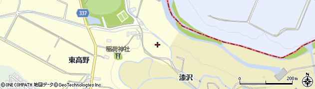 福島県会津若松市河東町東長原（家森丙）周辺の地図