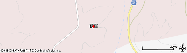 福島県南相馬市小高区大富（荻窪）周辺の地図