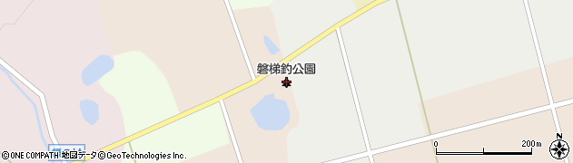 磐梯釣公園周辺の地図