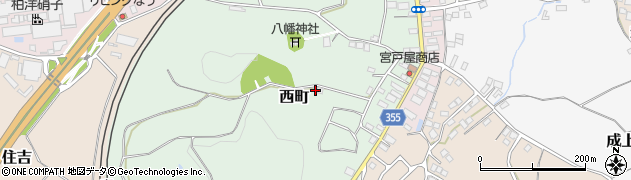 福島県二本松市西町144周辺の地図