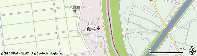 新潟県長岡市真弓69周辺の地図