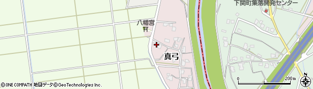 新潟県長岡市真弓90周辺の地図