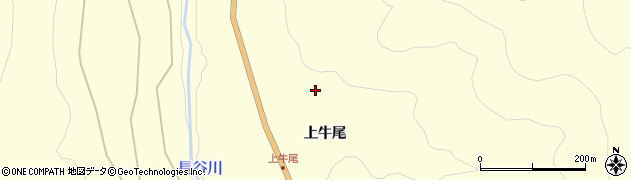 福島県西会津町（耶麻郡）下谷（上ノ山丁）周辺の地図