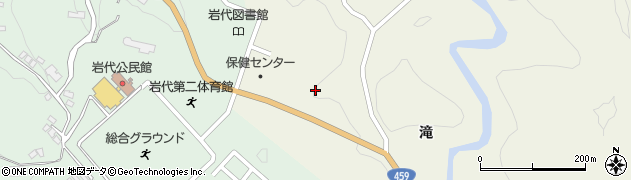 福島県二本松市上長折（行部内）周辺の地図